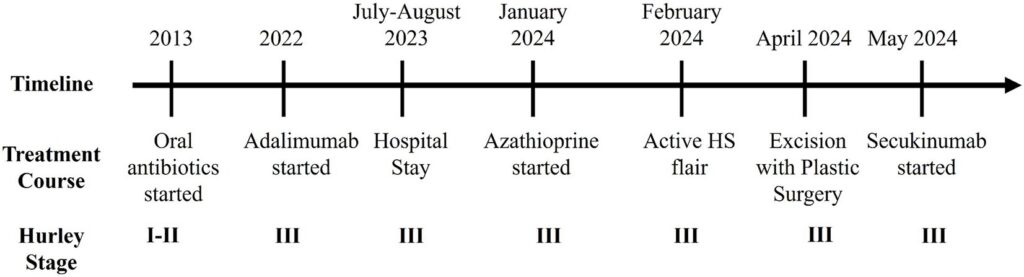 Lost in the Labyrinth: A sad Case Study on Misdiagnosis, IgG4, and the Systemic Failure in HS Care fmed 11 1471226 g001